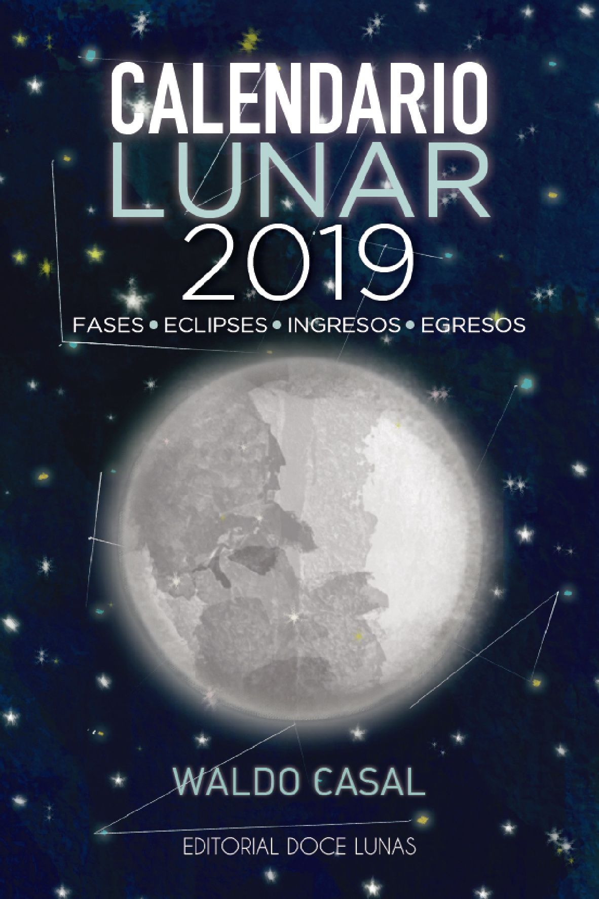 Portada de Calendario Lunar 2019